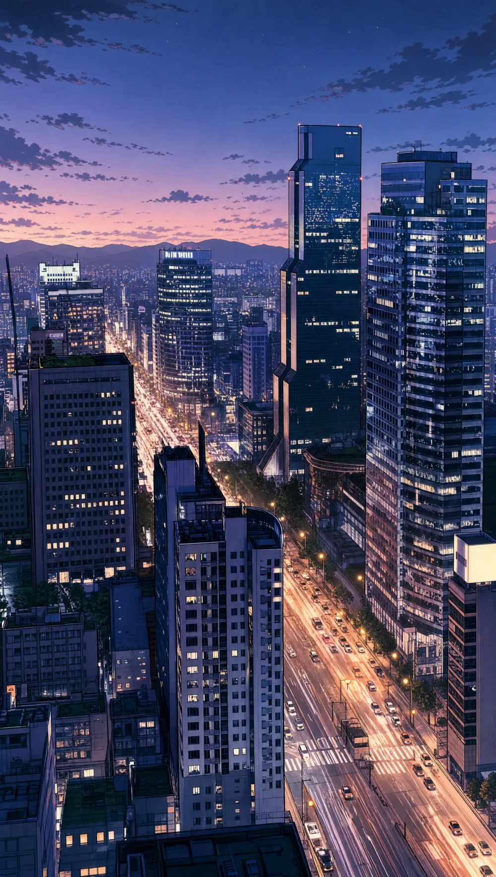 City night view